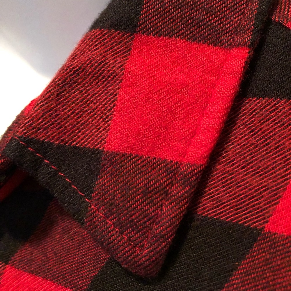 Melloday S Buffalo Plaid Flannel Button Down Top - Picture 3 of 9